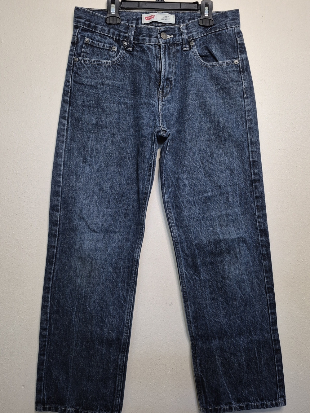 Levi's 550 Straight-Leg Jeans in Blue Denim